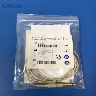 Reusable Temperature Probes GE M1024251 400-Series For Pediatric